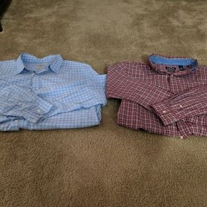 Men's long sleeve button downs